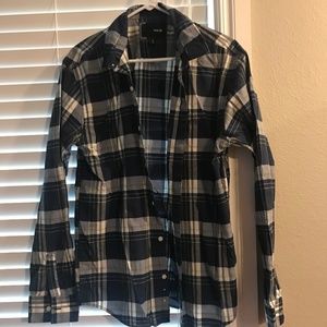 Long Sleeve Hurley Plaid Button Down